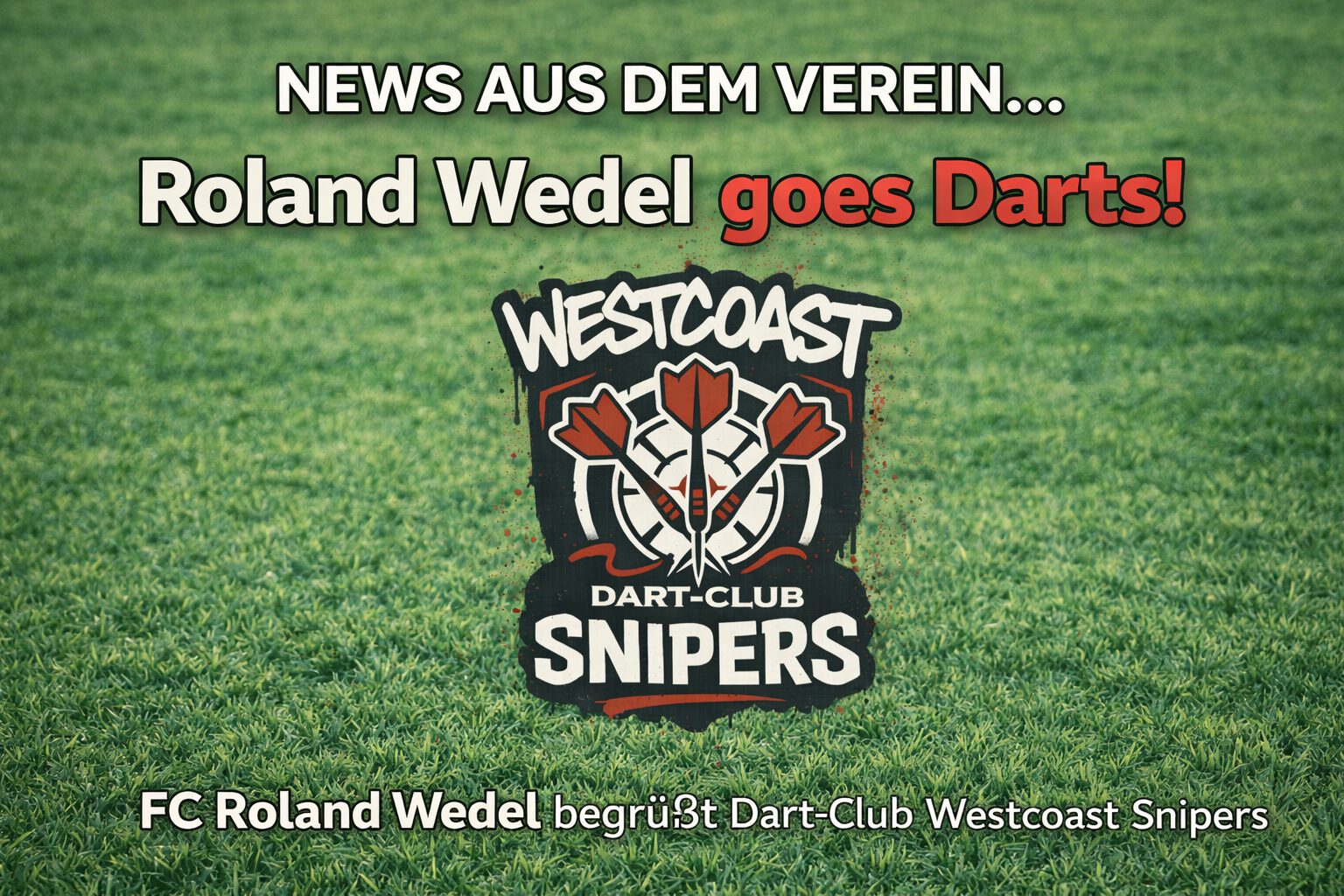 Roland Wedel goes Darts
